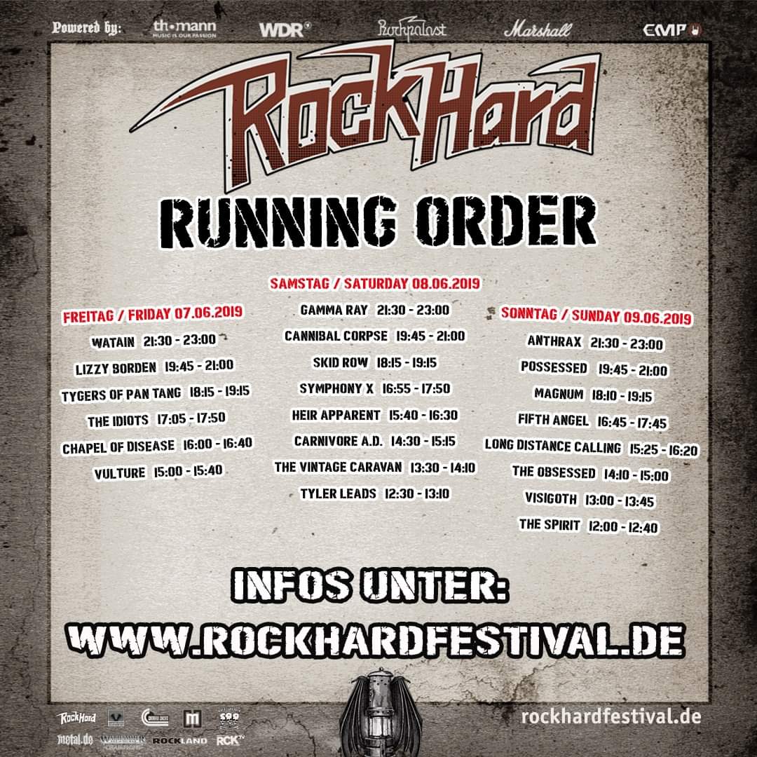 rock-hard-festival-2019-running-order-news