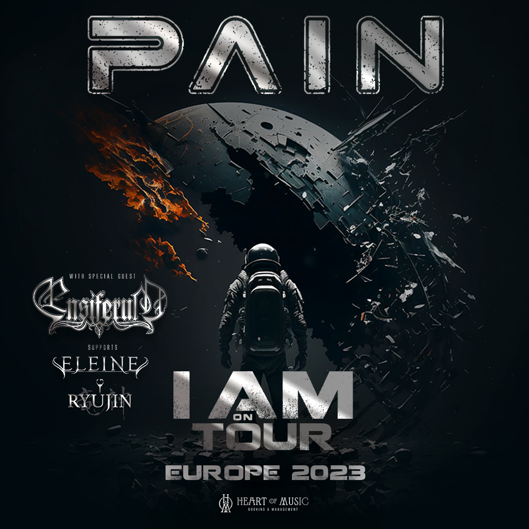 PAIN, ENSIFERUM, ELEINE & RYUJIN van de gira europea en otoño del 23 › rockmagazine.net