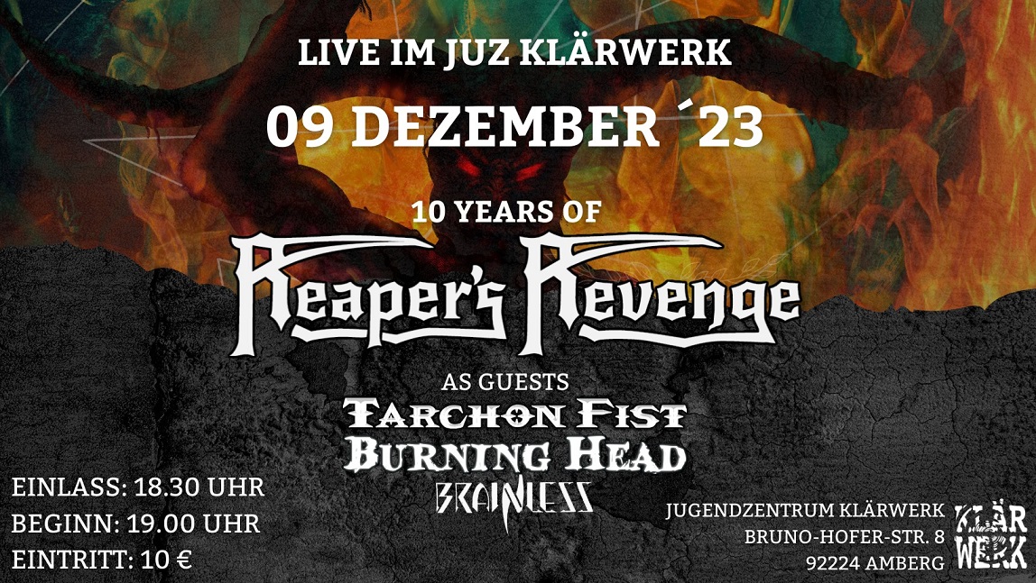 reapers-revenge-tarchon-fist-it-ch-brainless-burning-head-live-am-09-12-2023-im-jugendzentrum-klaerwerk-in-amberg-bayern