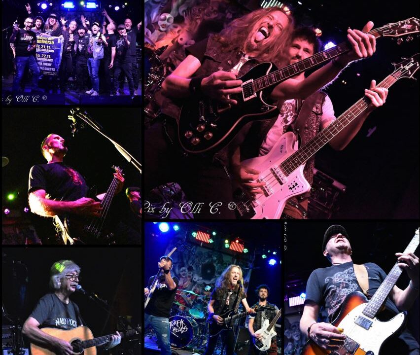 Wo einst Züge rollten, rollen jetzt harte Riffs: Hard`n Heavy im historischen Bahnhof