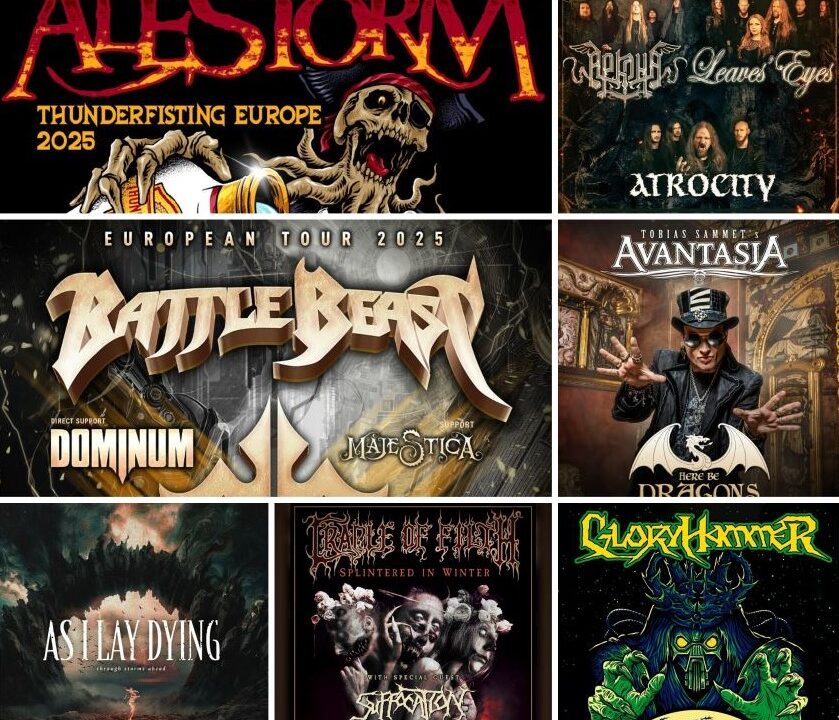 TOURPLAN Metal- Konzerte November/Dezember 2026