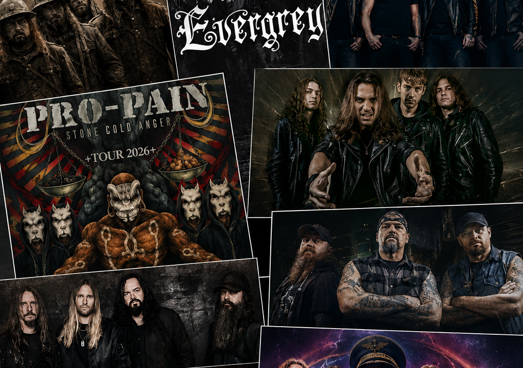 Napalm-Records-Bands auf großer Europa-Tour im Mai und Juni