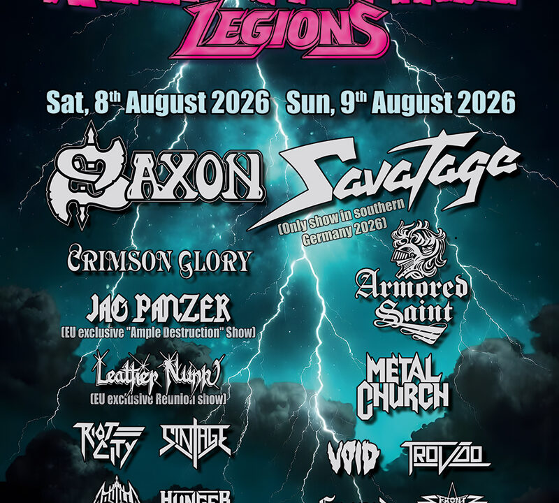 Nur noch 2 Wochen – Am 08./09. August startet die erste Ausgabe des „Keep It True Legions“ in Geiselwind – Running Order + Signing-Zeiten  stehen fest!