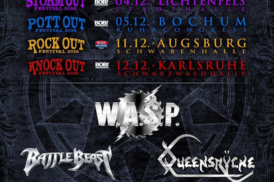 Queensrÿche -US-Metal-Ikonen als weiterer Top Act bei den The Hard Circle Festivals bestätigt!